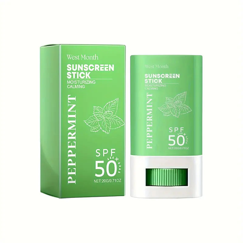 Peppermint sunscreen stick